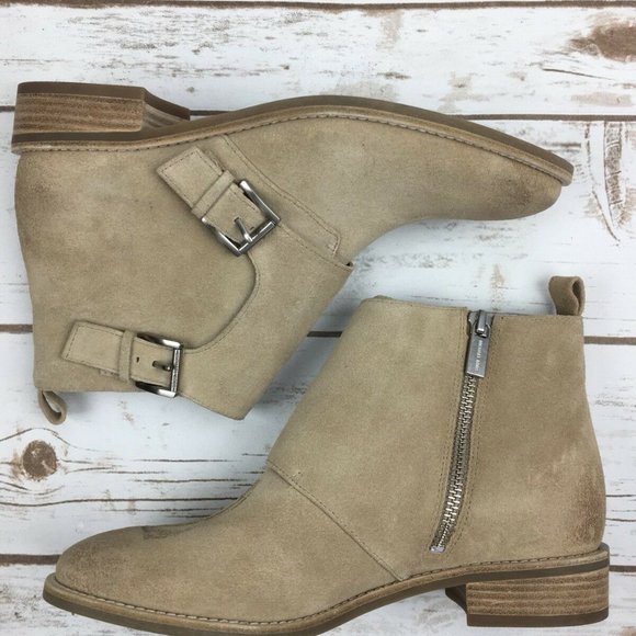 Michael Kors Booties Adams Monk Strap Ankle Zip - Picture 8 of 10